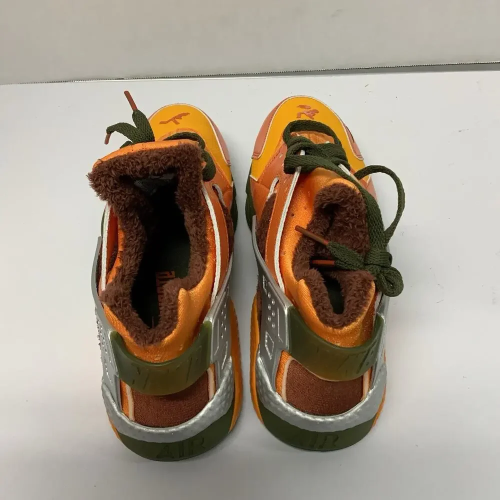 Nike Air Huarache Doernbecher 2023 FD9712 800 Size 8 Men Orange Green Sneakers